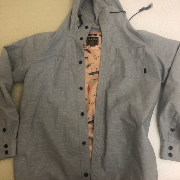 Burton Coat Size Large Men- Grey - Picture 1 of 4